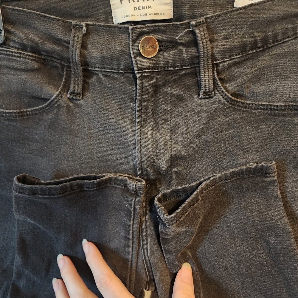 Frame Denim Le High Skinny Jeans-27 - Picture 5 of 12